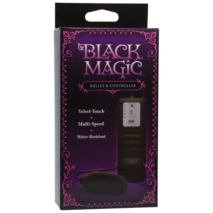 doc-johnson-black-magic-bullet-vibromasseur-noir-7-vitesses image 2