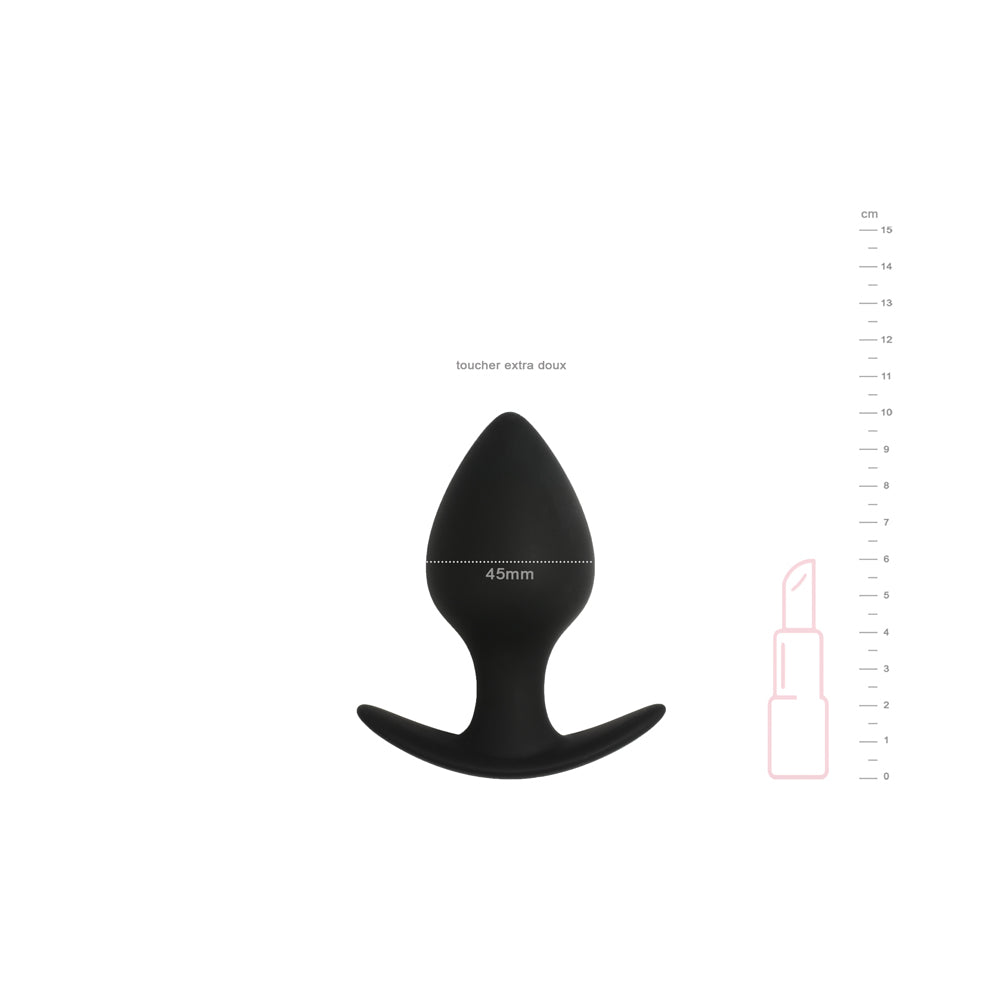 be-happy-secret-plug-anal-silicone-noir-taille-m image 4