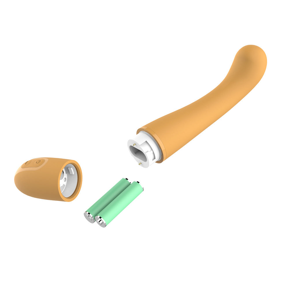 be-happy-tincelle-vibromasseur-point-g-orange-piles image 7