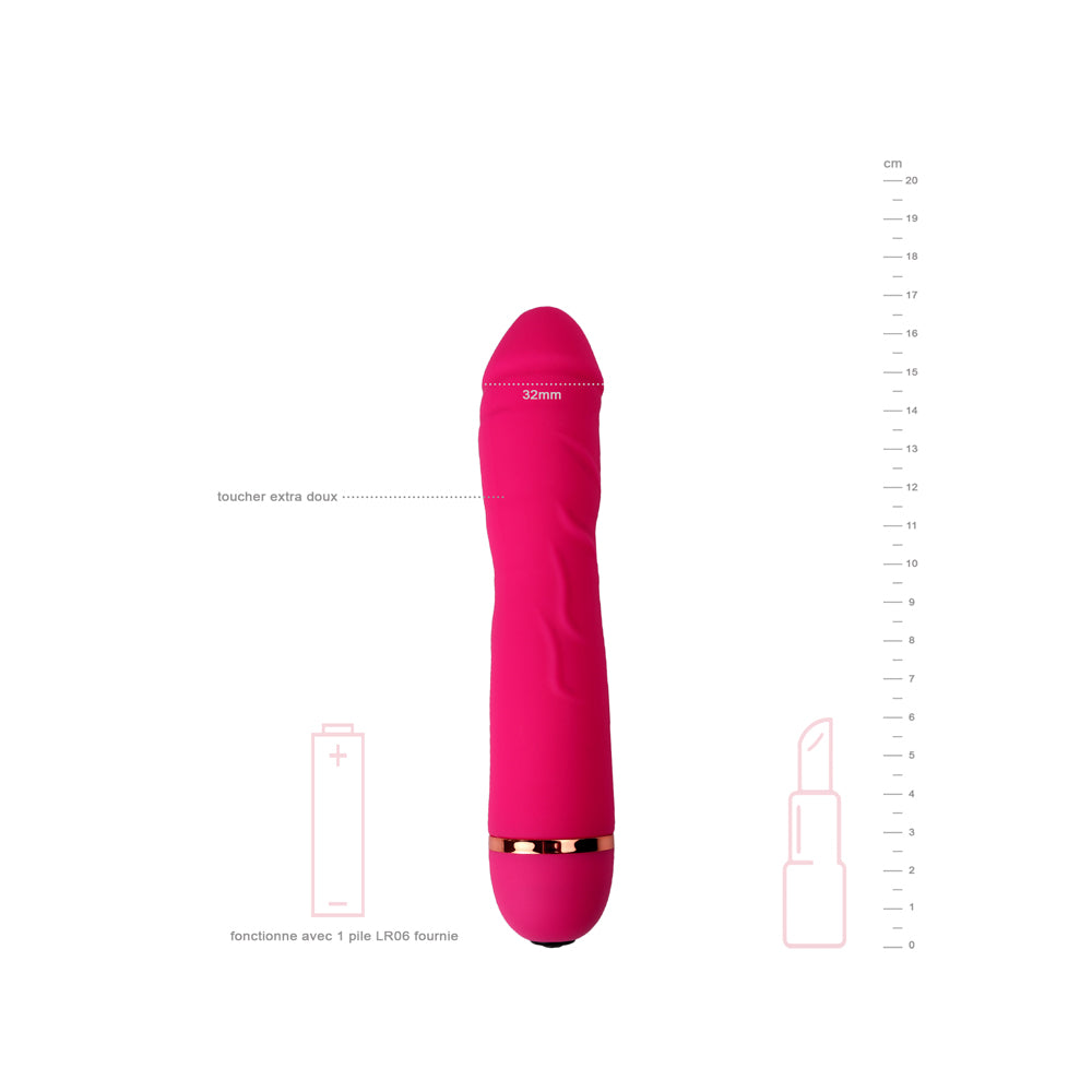 be-happy-nectar-vibromasseur-r-aliste-silicone-rose image 4