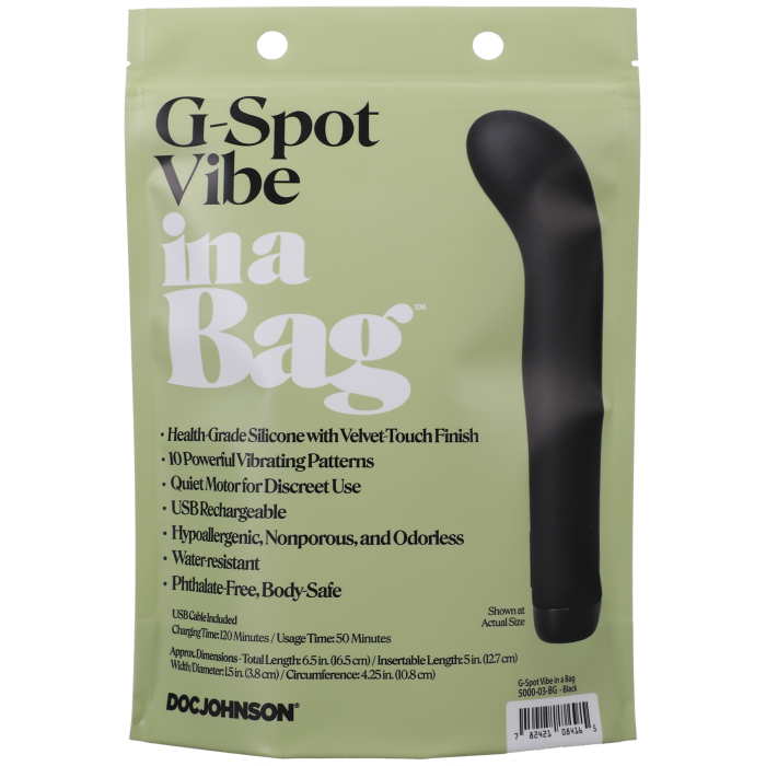 doc-johnson-in-a-bag-g-spot-vibe-vibromasseur-point-g-noir-silicone image 5