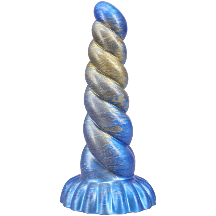 doc-johnson-vac-u-lock-outer-rim-gode-silicone-bleu-dor image 2