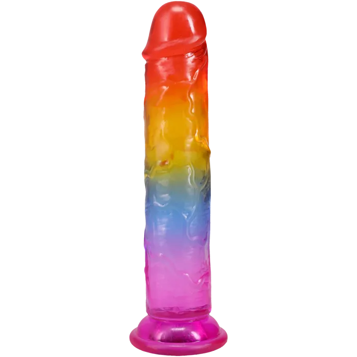 doc-johnson-crystal-jellies-gode-18-cm-rainbow image 1