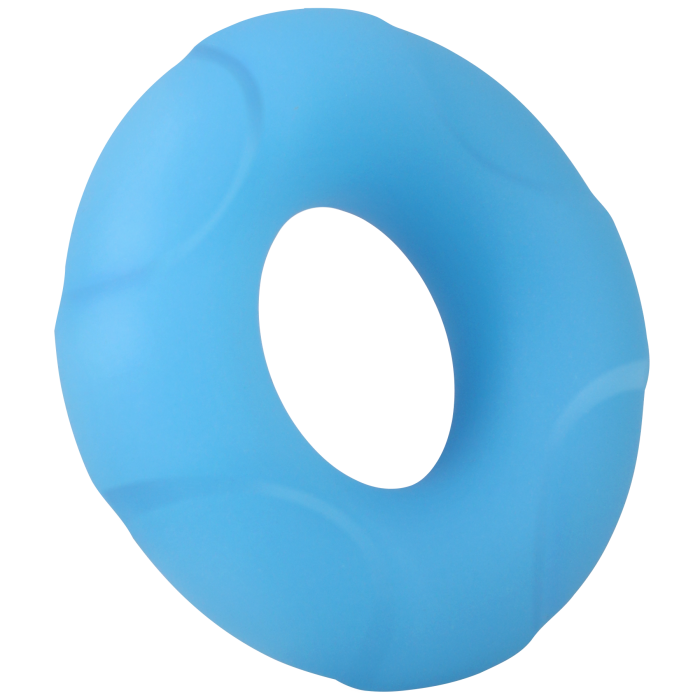 doc-johnson-rock-solid-lifesaver-anneau-p-nien-bleu-phosphorescent image 2