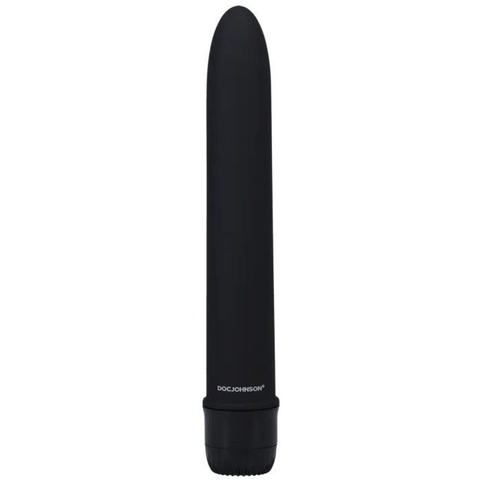 doc-johnson-black-magic-7-inch-vibromasseur-noir-multi-vitesse image 1