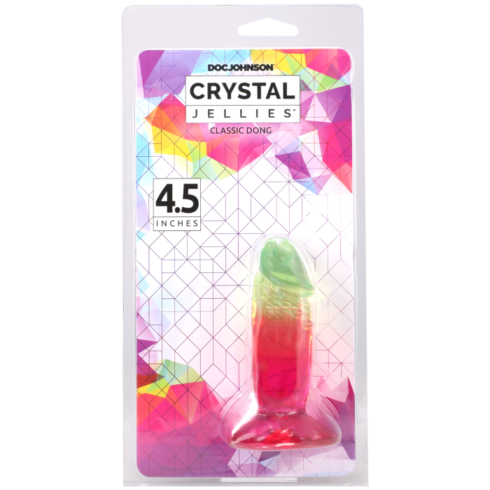 doc-johnson-crystal-jellies-gode-souple-11-cm-rainbow image 5