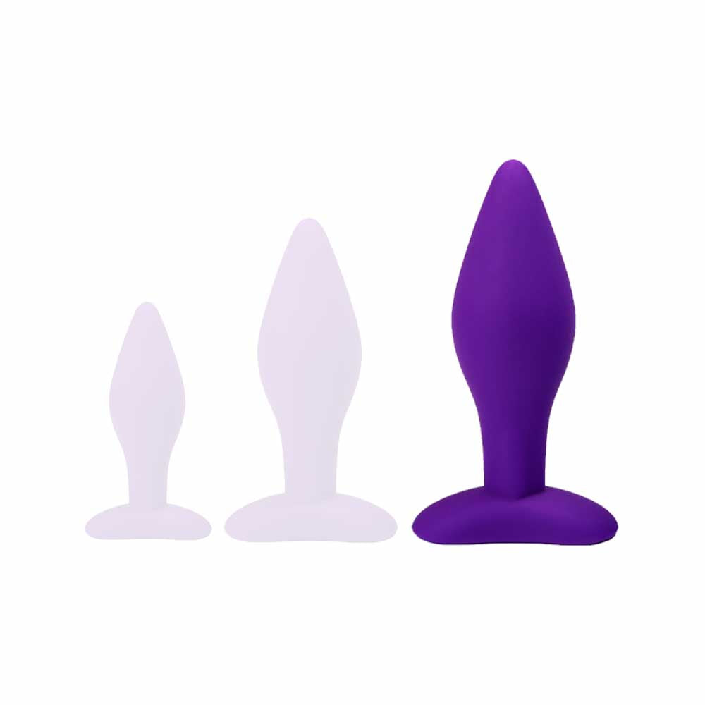 be-happy-confidence-plug-anal-silicone-violet-taille-s image 3