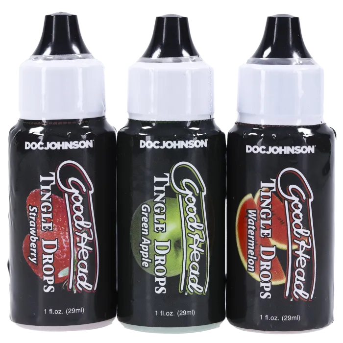 doc-johnson-goodhead-tingle-drops-gel-oral-3x29-ml-fruits image 1