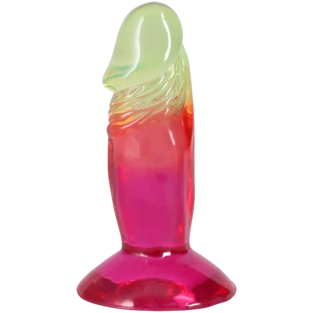 doc-johnson-crystal-jellies-gode-souple-11-cm-rainbow image 1