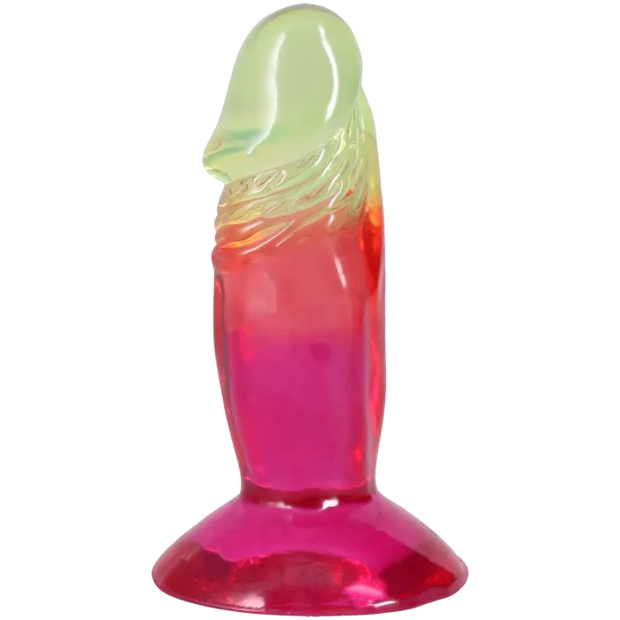 doc-johnson-crystal-jellies-gode-souple-11-cm-rainbow image 1