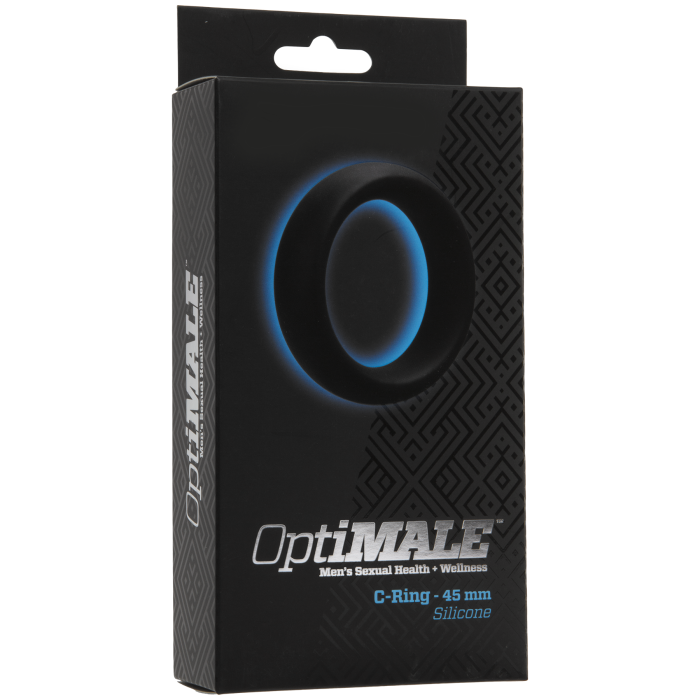 doc-johnson-optimale-c-ring-anneau-p-nien-45mm-noir-silicone image 2
