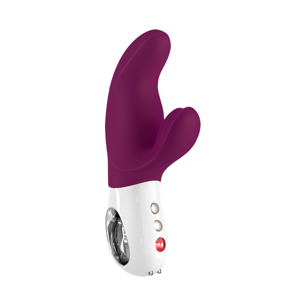 fun-factory-vibrators-miss-bi-rabbit-vibrant-violet-double image 1