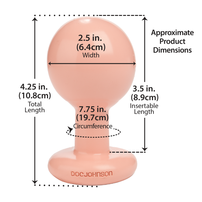 doc-johnson-classic-plug-anal-rond-medium-cr-me-col-fin image 2