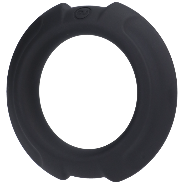 doc-johnson-optimale-flexisteel-cock-ring-43mm-silicone-noir image 4