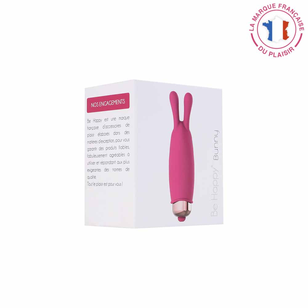be-happy-bunny-mini-vibro-clitoridien-rose-lapin image 5