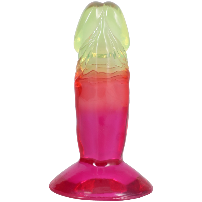 doc-johnson-crystal-jellies-gode-souple-11-cm-rainbow image 2