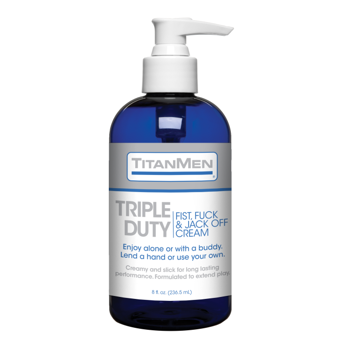 doc-johnson-titanmen-triple-duty-cr-me-lubrifiant-240-g image 1