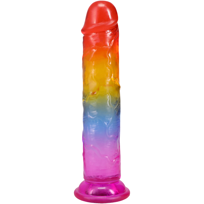 doc-johnson-crystal-jellies-gode-18-cm-rainbow image 1