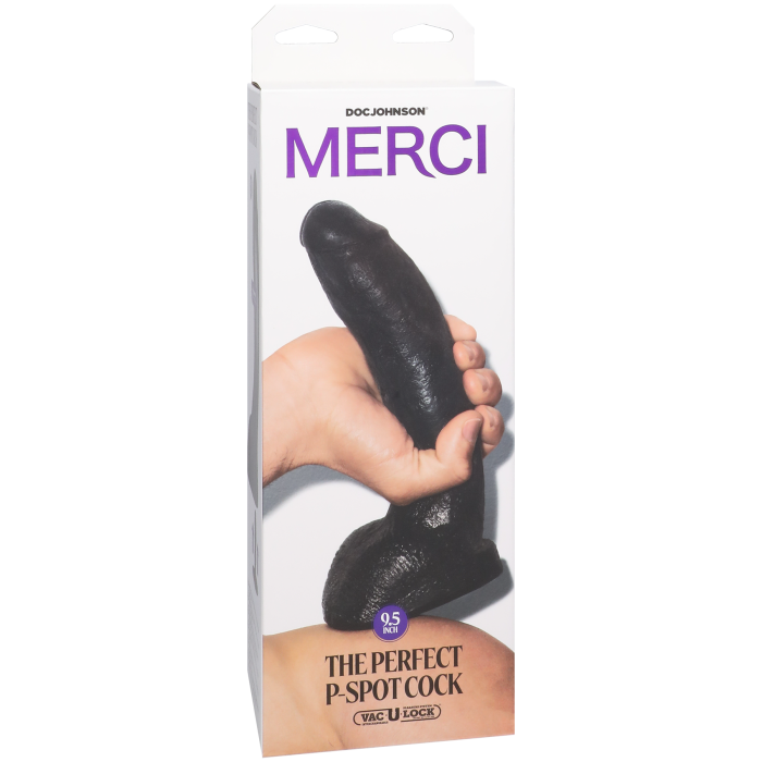 doc-johnson-merci-perfect-p-spot-gode-ventouse-noir-24-cm image 2