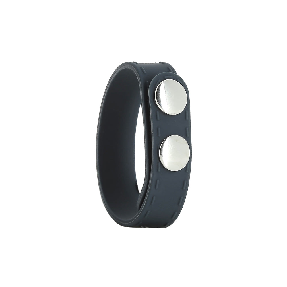 be-happy-cockring-silicone-pressions-bleu-extra-doux-ajustable image 1