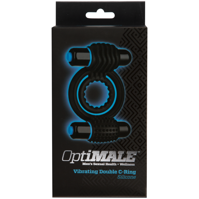 doc-johnson-optimale-double-c-ring-anneau-vibrant-noir-10-vibrations image 3