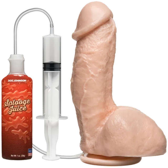doc-johnson-dildos-gode-r-aliste-jaculant-15-cm-ventouse-vanille image 1