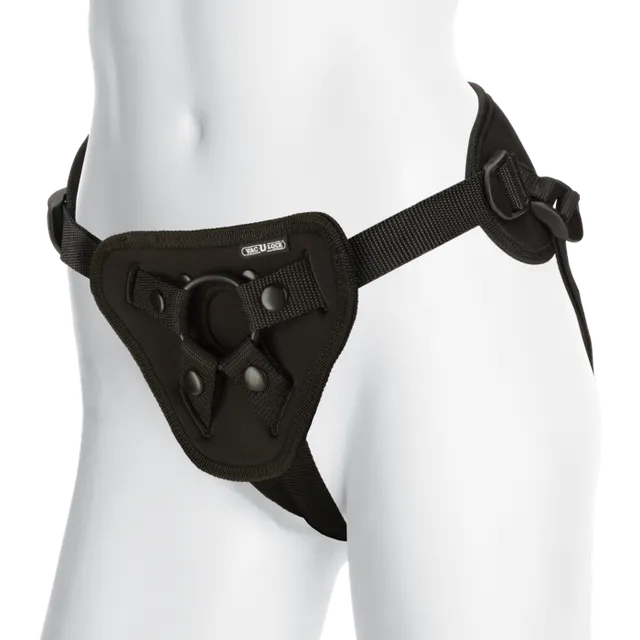 doc-johnson-vac-u-lock-harnais-corset-noir-plug image 1