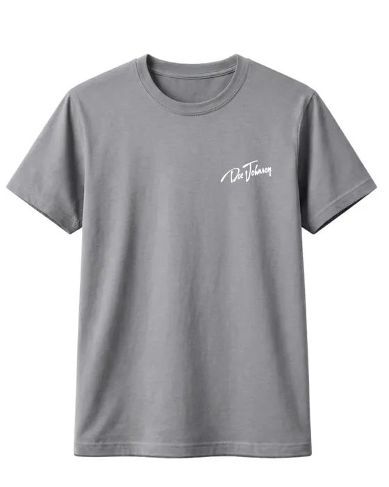 doc-johnson-cursive-t-shirt-gris-coton-taille-s image 1