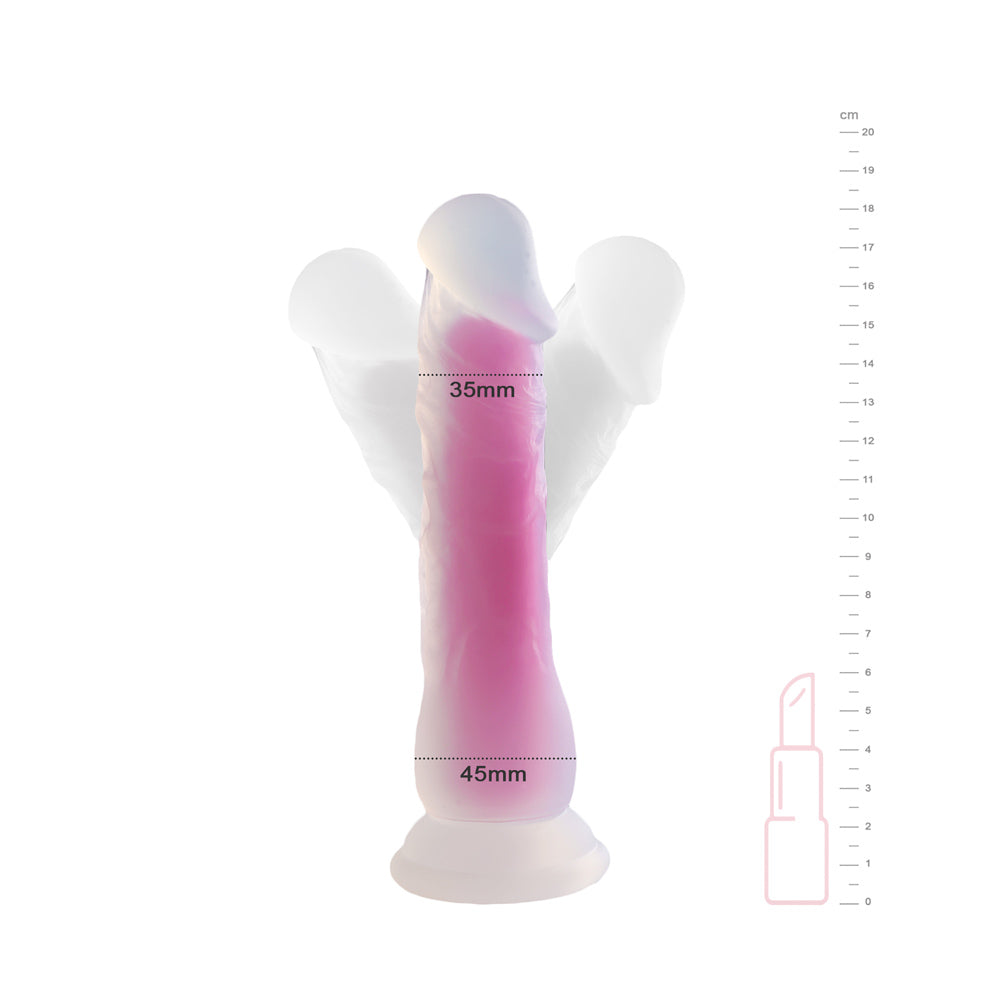 be-happy-fabuleux-gode-ventouse-rose-double-densit image 2