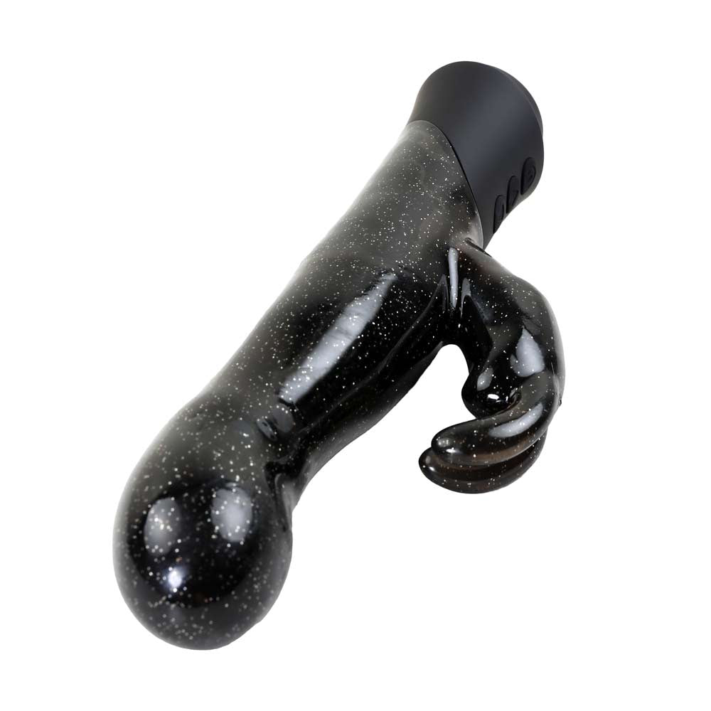 be-happy-etincelant-vibromasseur-rabbit-paillettes-rose image 2