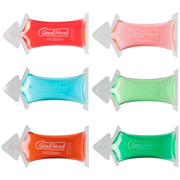doc-johnson-goodhead-gel-oral-assortiment-6x7-4-ml-fruit image 1