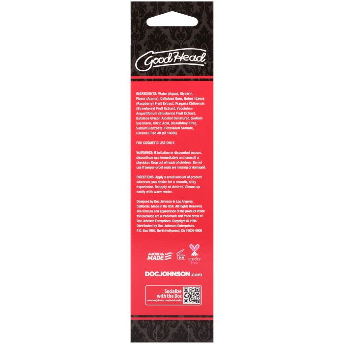 doc-johnson-goodhead-oral-delight-gel-oral-cerise-113-g-sans-sucre image 4