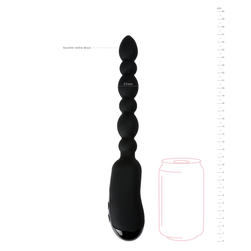 be-happy-jubilation-cha-ne-anale-vibrante-noire-15-5-cm image 4