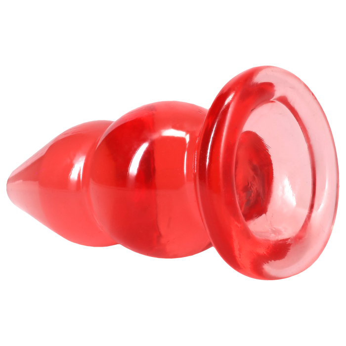 doc-johnson-crystal-jellies-double-pop-plug-anal-15-cm-transparent image 6