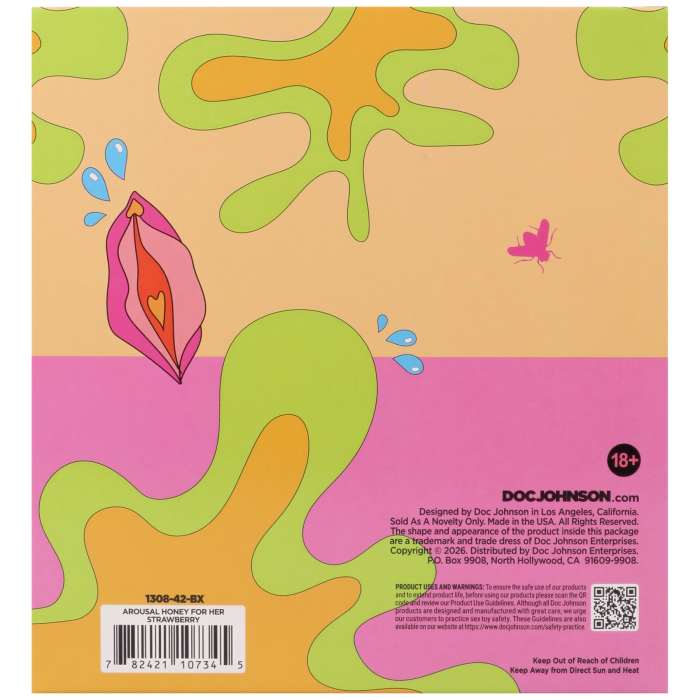 doc-johnson-spanish-fly-miel-intime-femme-fraise-individuel image 6