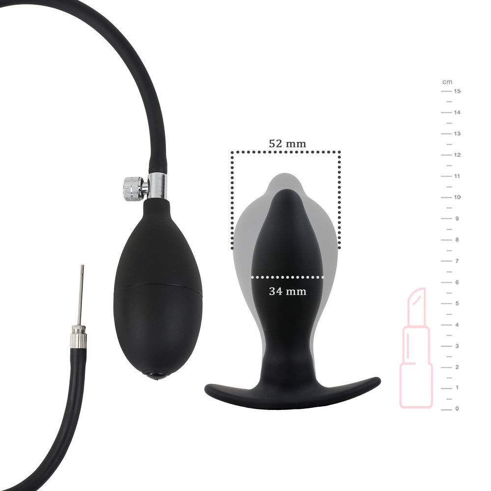 be-happy-aventurier-plug-gonflable-anal-noir image 7