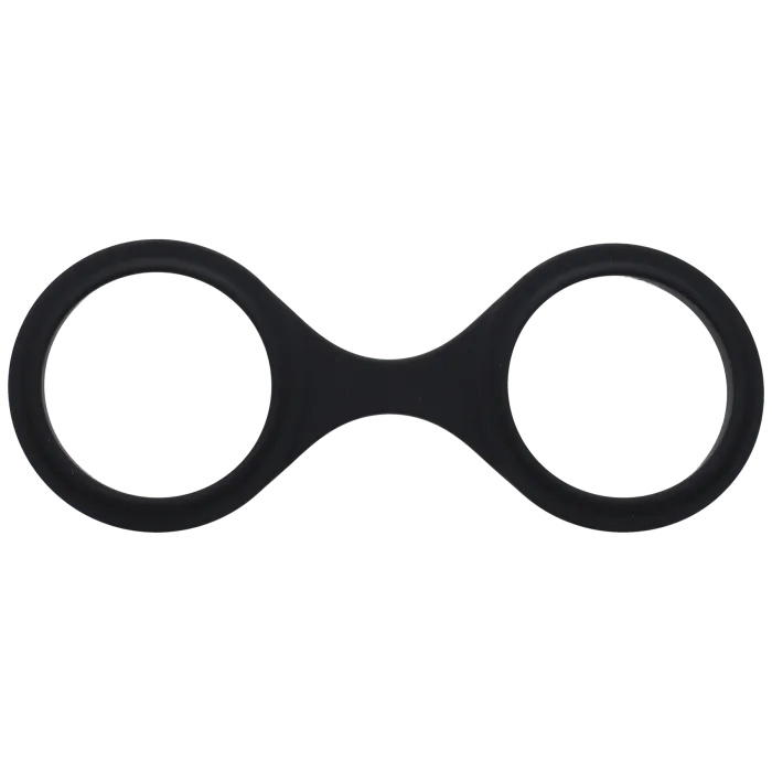doc-johnson-merci-play-cuffs-menottes-silicone-noir image 1