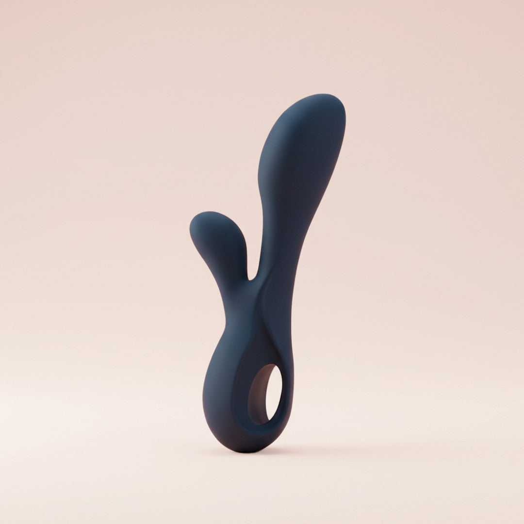 be-happy-sulfure-mini-rabbit-vibrant-bleu-point-g image 1