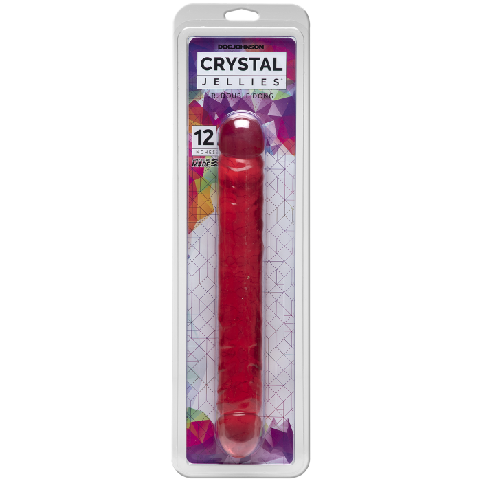 doc-johnson-crystal-jellies-double-gode-rose-30-cm image 2
