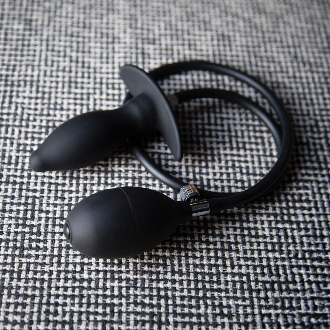 be-happy-aventurier-plug-gonflable-anal-noir image 1