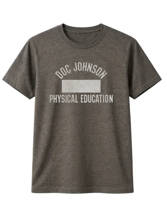 doc-johnson-physical-education-t-shirt-coton-gris-chin image 1