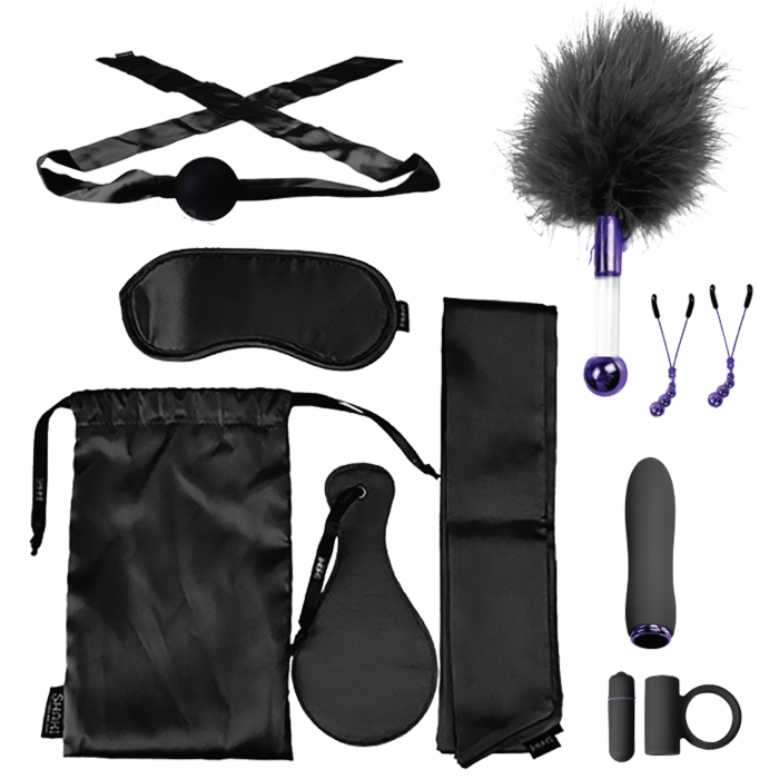 doc-johnson-merci-vip-room-kit-bdsm-11-pi-ces-noir image 1
