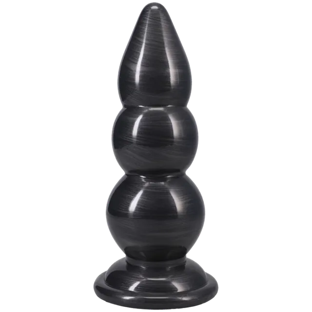 doc-johnson-american-bombshell-triple-payload-plug-anal-gun-metal image 1