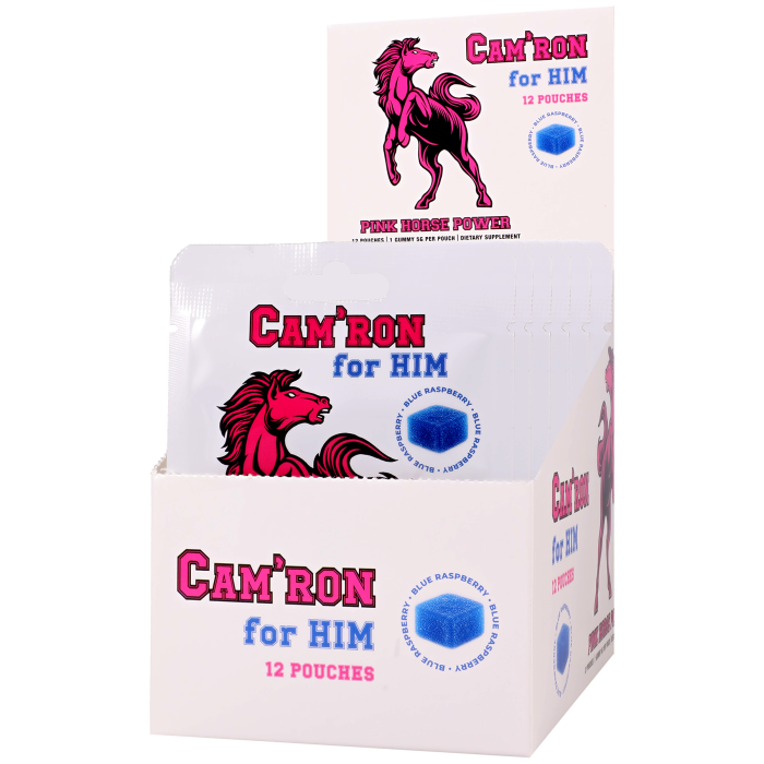 cam-ron-for-him-pink-horse-power-gummy-framboise-bleue image 7