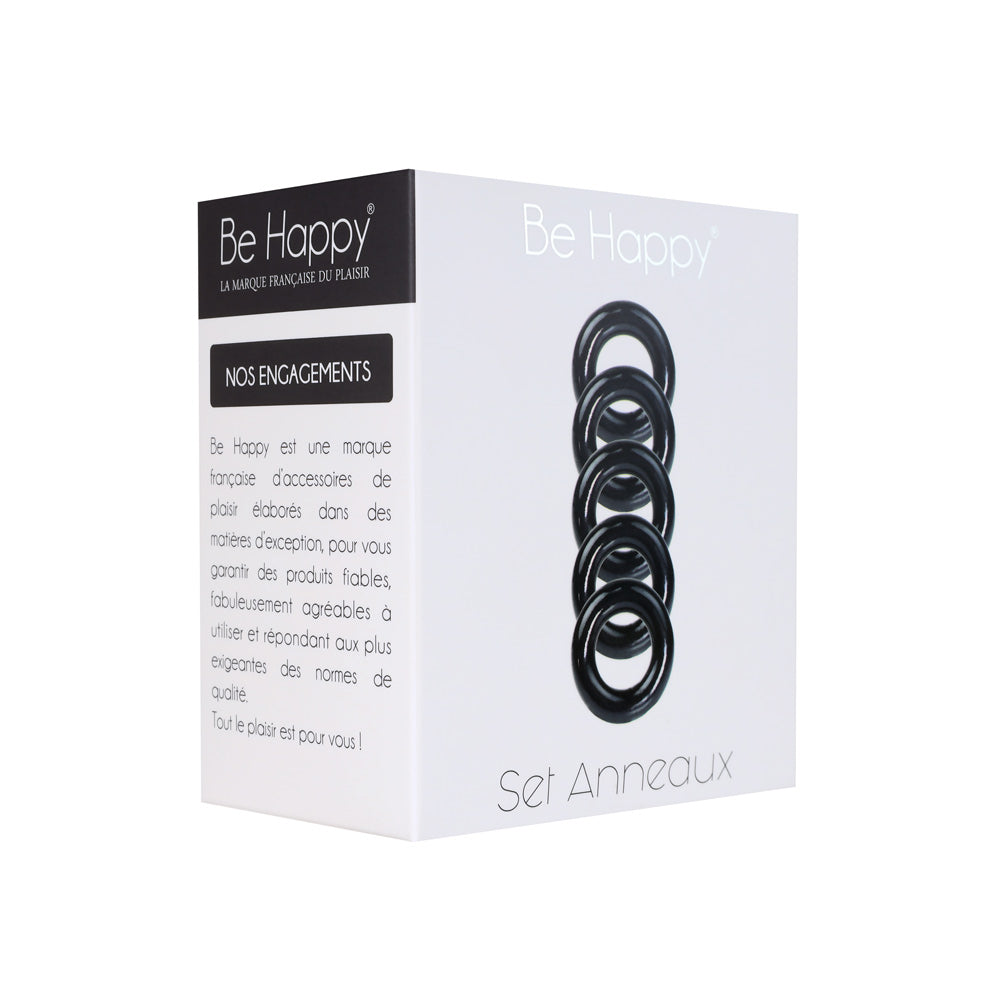 be-happy-set-5-anneaux-r-ducteur-de-p-n-tration-noir-gris image 5