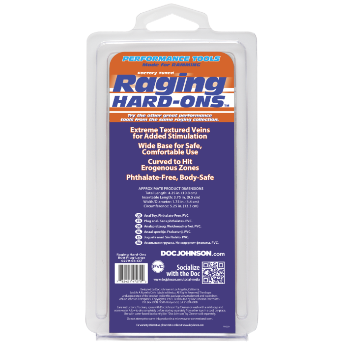 raging-hard-ons-plug-anal-4-pouces-cr-me-doc-johnson image 3