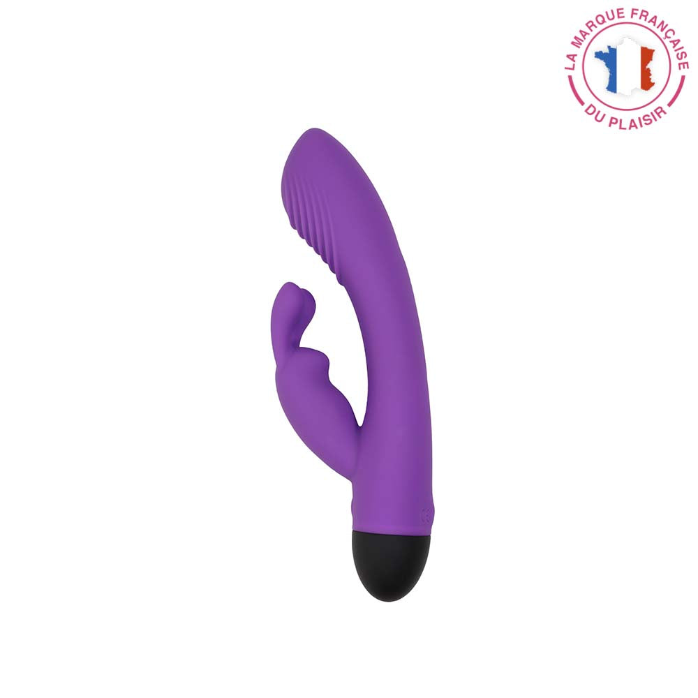 be-happy-cocasse-vibromasseur-rabbit-violet-point-g image 2