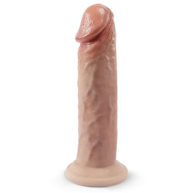 silex-d-model-2-gode-r-aliste-silicone-15-cm-vanille image 1