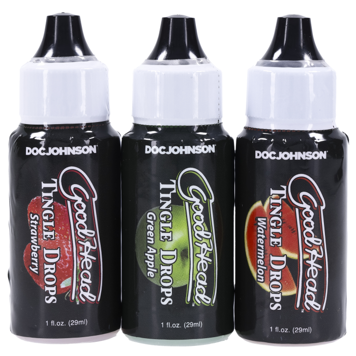 doc-johnson-goodhead-tingle-drops-gel-oral-3x29-ml-fruits image 1