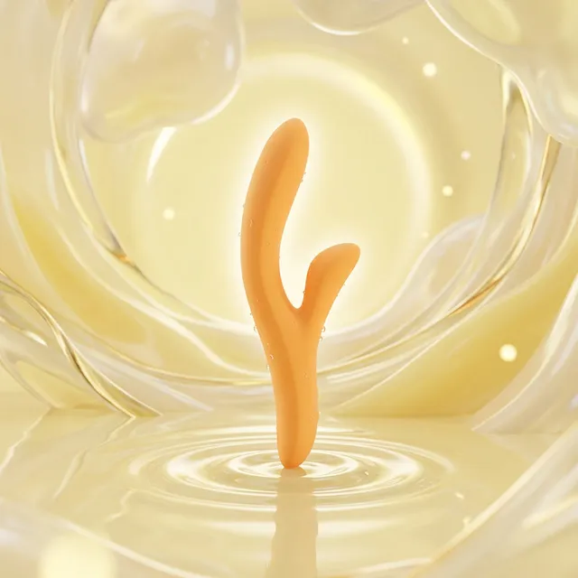 be-happy-honey-vibromasseur-double-stimulation-orange-point-g image 1